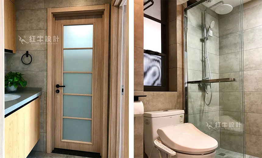 南京凤悦北园90㎡北欧风格--原木色与暖灰色构造的家13-14